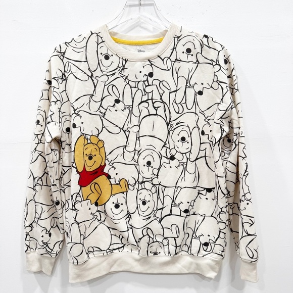 Disney Winnie The Pooh Crewneck Sweatshirt XS - Picture 1 of 4
